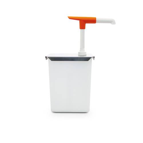 Saus- en specerijenautomaat 3 liter met roestvrijstalen deksel