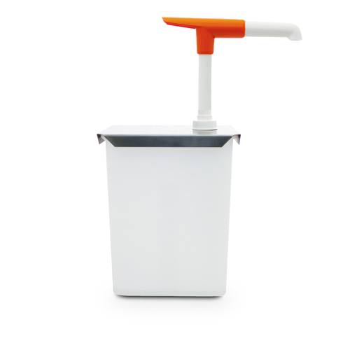 Saus- en specerijenautomaat 3 liter met roestvrijstalen deksel