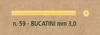 BUCATINI ø3 mm
