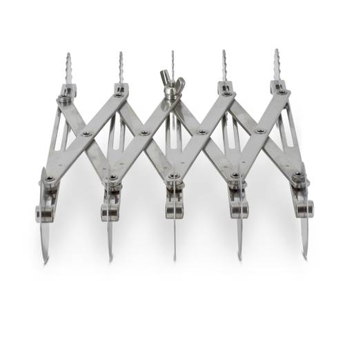 Cortapastas ajustable 5 cuchillas dobles de acero inoxidable