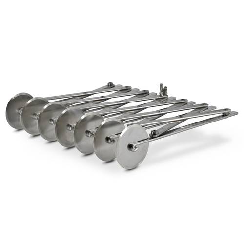 Cortapastas ajustable 7 cuchillas lisas de acero inoxidable.