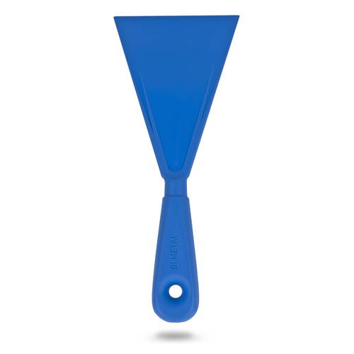 Spatola rigida triangolare per pizza in polimero antiurto
