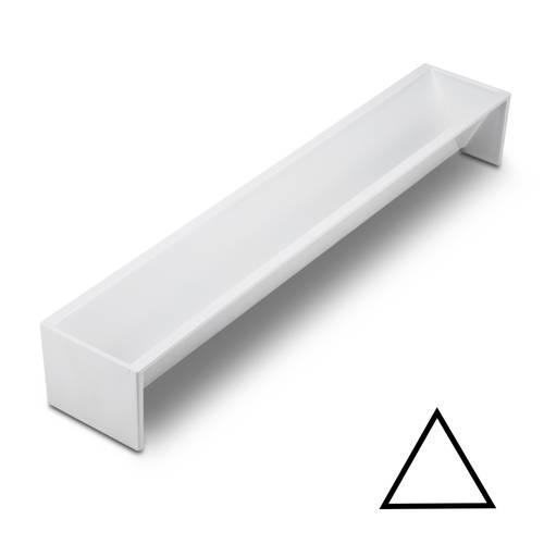 Stampo in plastica per tronchetto triangolare