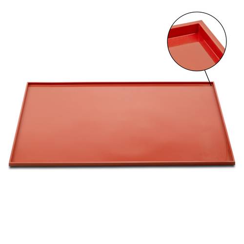 Super Kitchen Tapis De Cuisson Tapis à Pâtisserie En Silicone Antidérapant Extra Large Avec Mesures 71×51cm Et Grattoir à Pâte, Pour Tapis De Pâte à Rouler, Fondant/Tapis De La Croûte à Tarte