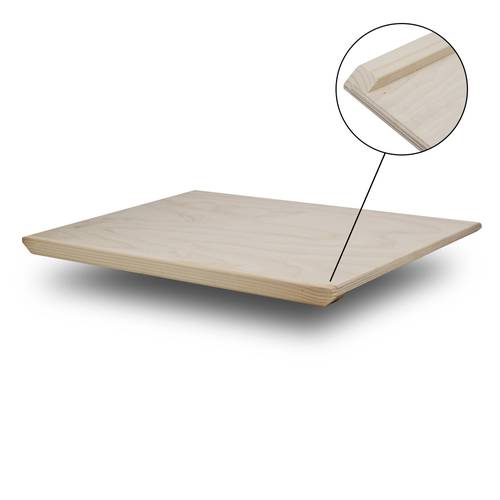 Tavola per impastare in legno con fermo