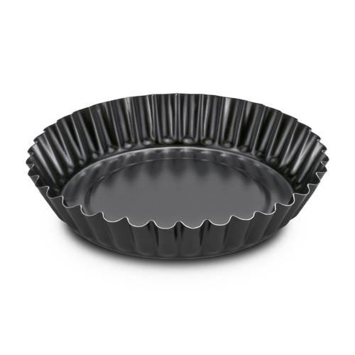 Tortiera tonda festonata in lamiera antiaderente