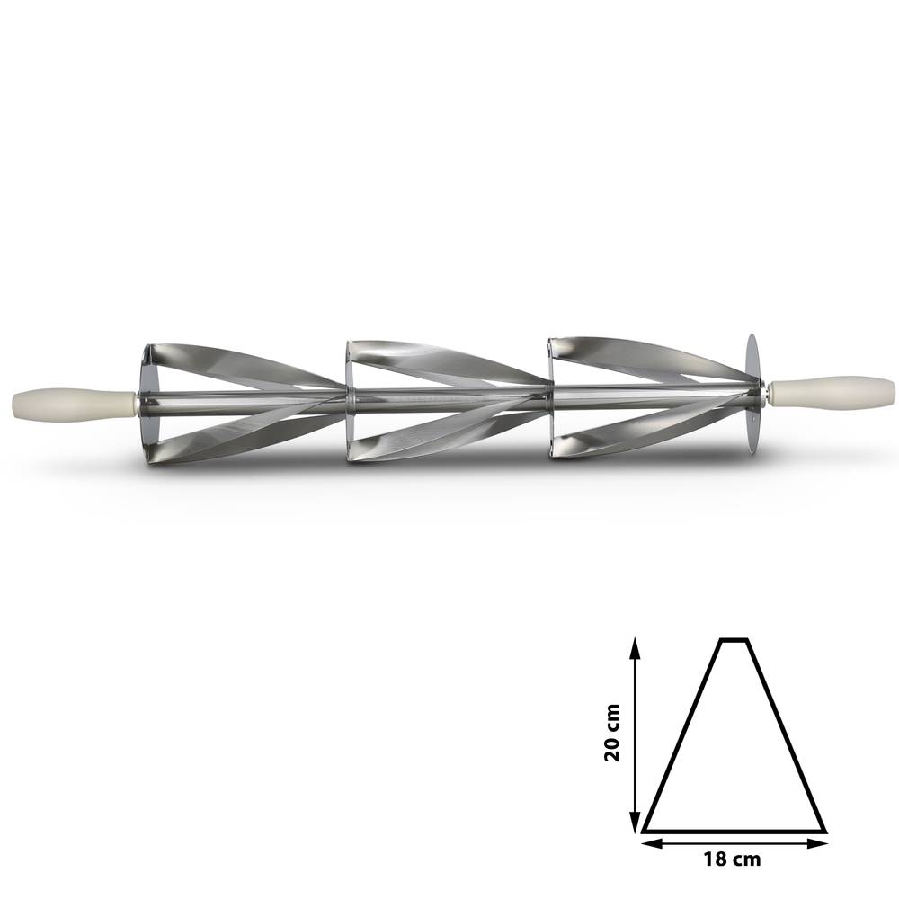 ROULEAU COUPE-CROISSANT PÂTES Des Croissants Pain Challah Outil Cuisson